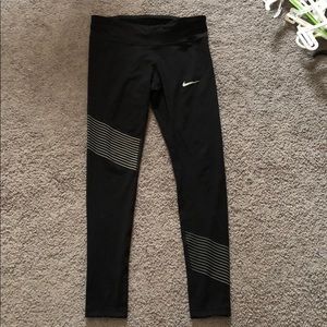Women’s Nike Dri-Fit tights. Size Medium